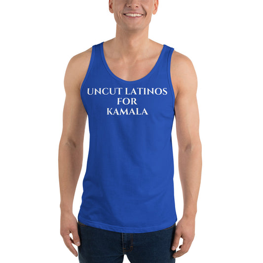 Uncut Latinos For Kamala Men's Tank Top