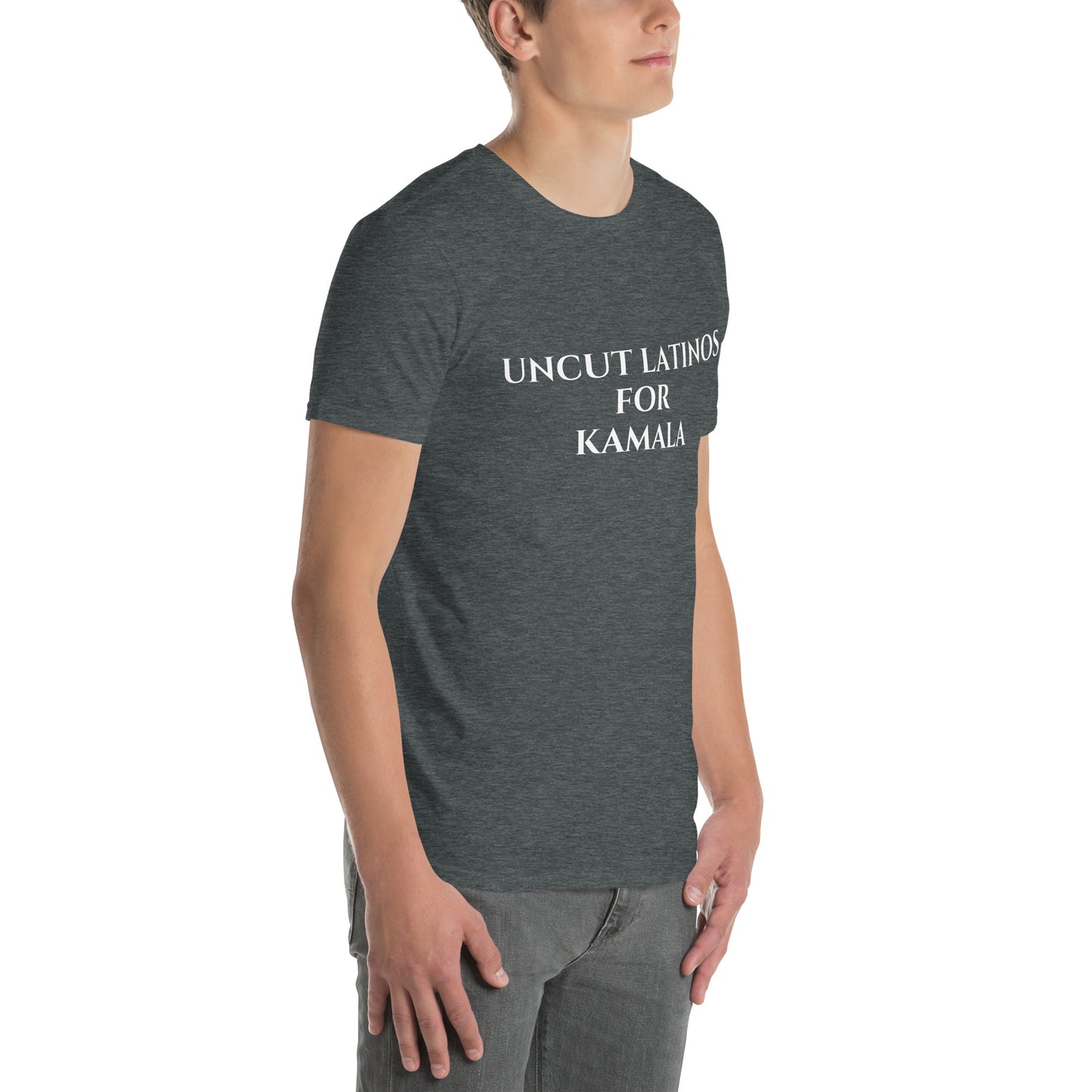 Uncut Latinos for Kamala Short-Sleeve Unisex T-Shirt