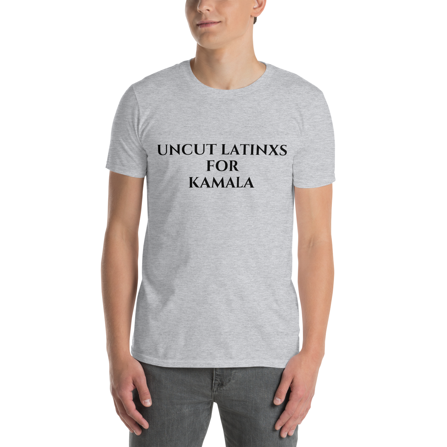 Uncut Latinx for Kamala Short-Sleeve Unisex T-Shirt