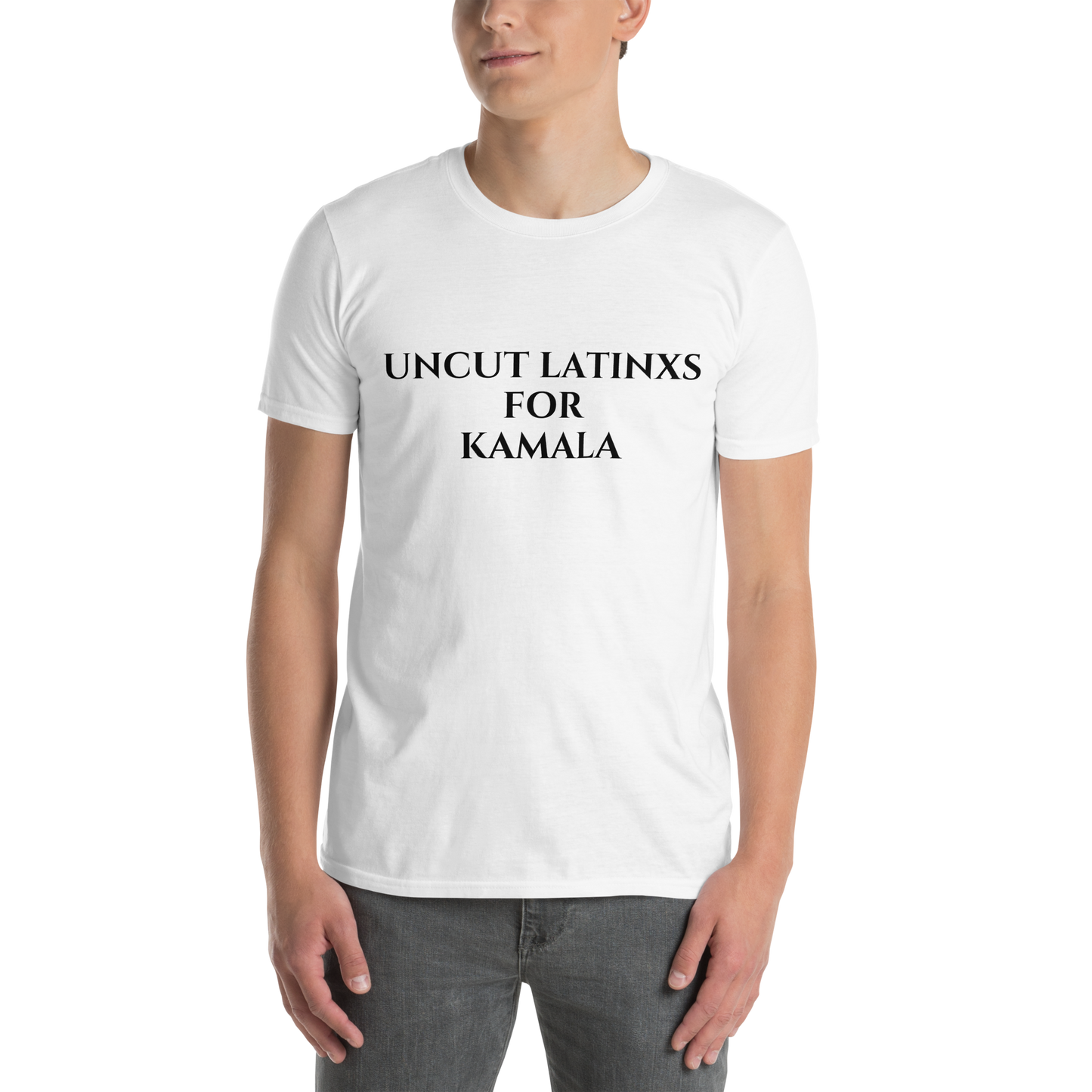 Uncut Latinx for Kamala Short-Sleeve Unisex T-Shirt